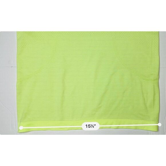 Lululemon W3FEHS Swiftly Tech SS Top 2.0 Race Length Neon Green Activewear XS - Picture 9 of 11